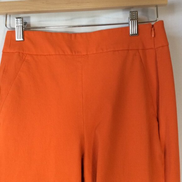 J. Crew Remi Orange Pants Size 0 - Picture 7 of 10